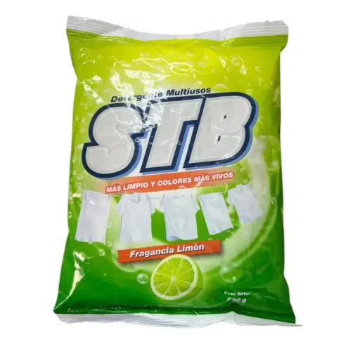 Detergente en polvo STB Fragancia Limón  500g