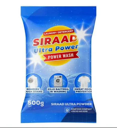 Detergente en polvo Siraad 500g