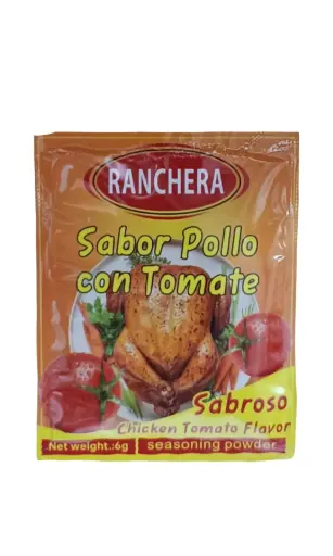 Sazón Ranchera Sabor pollo con tomate 