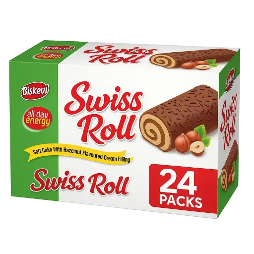 BisKeyf Swiss Roll caja x 24u
