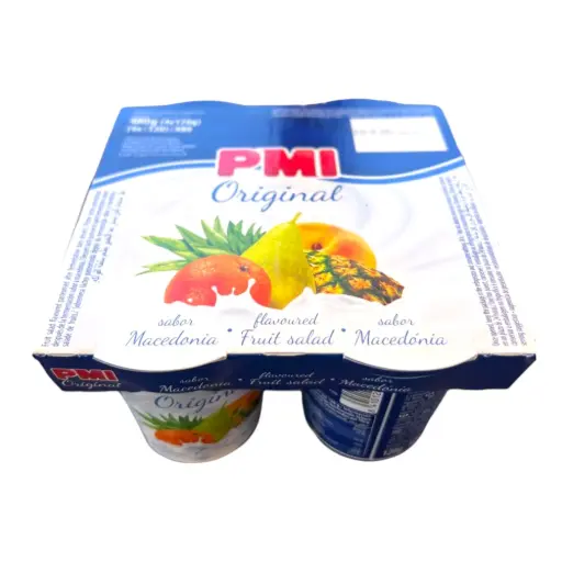 Yogurt PMI Sabor Macedonia 120g x 4u